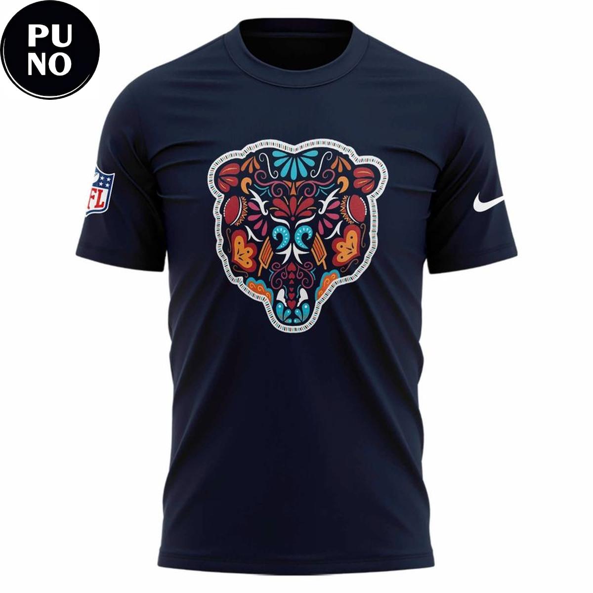 Chicago Bears 2026 Latino Heritage Month Los Bears Hoodie T-Shirt