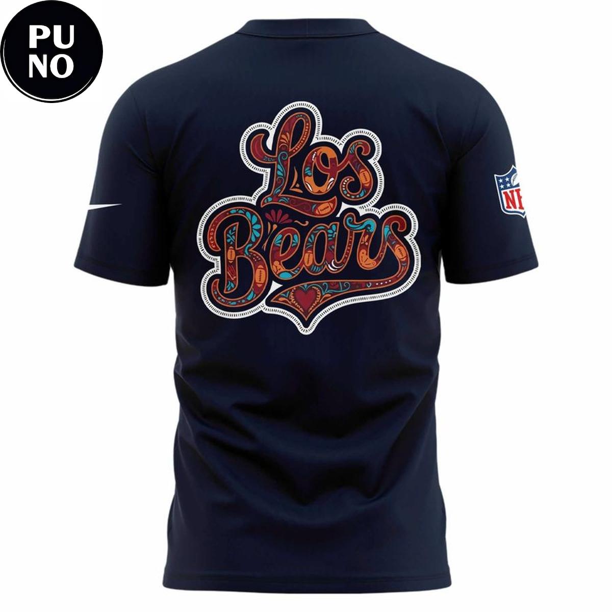 Chicago Bears 2026 Latino Heritage Month Los Bears Hoodie T-Shirt