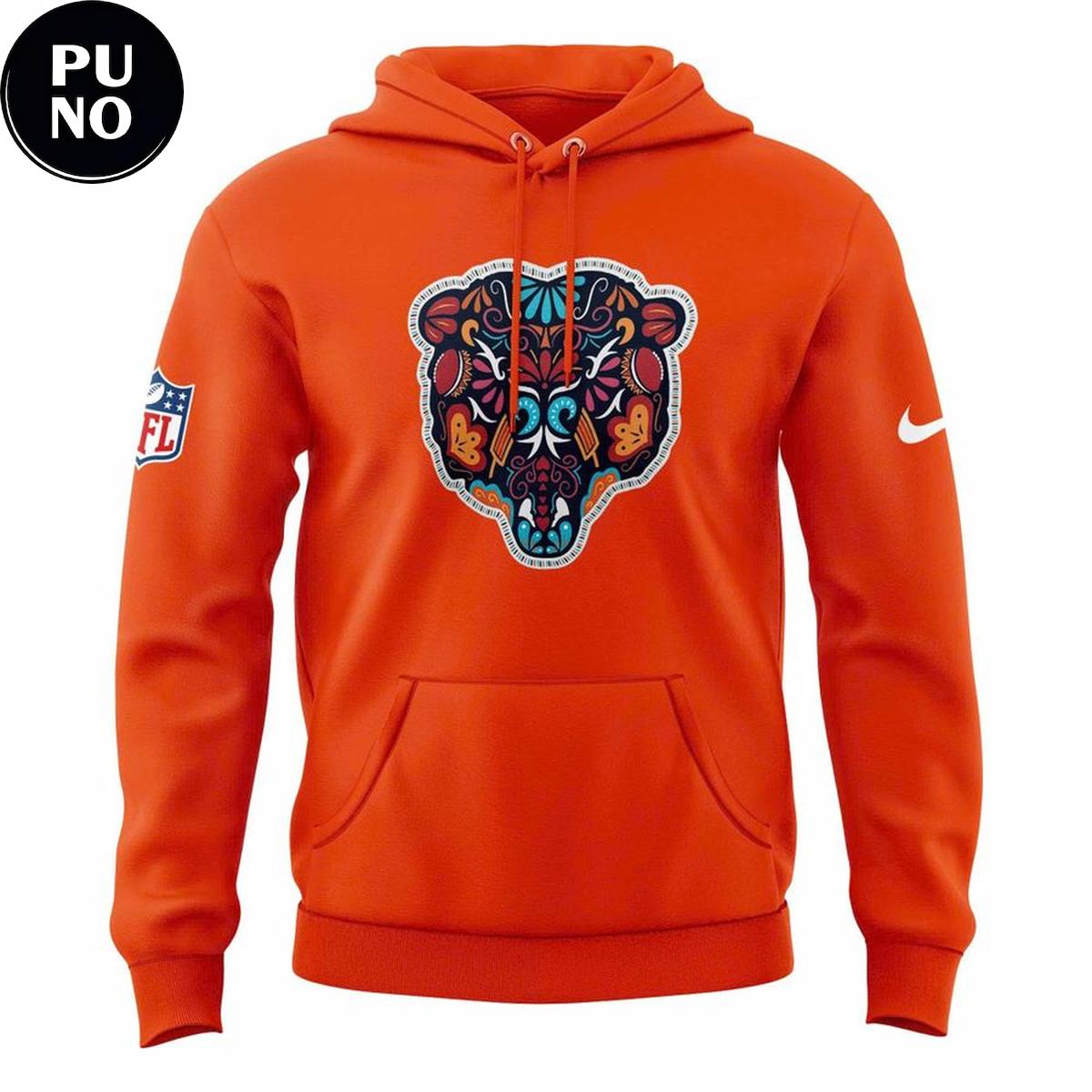 Chicago Bears 2026 Latino Heritage Month Los Bears Hoodie T-Shirt