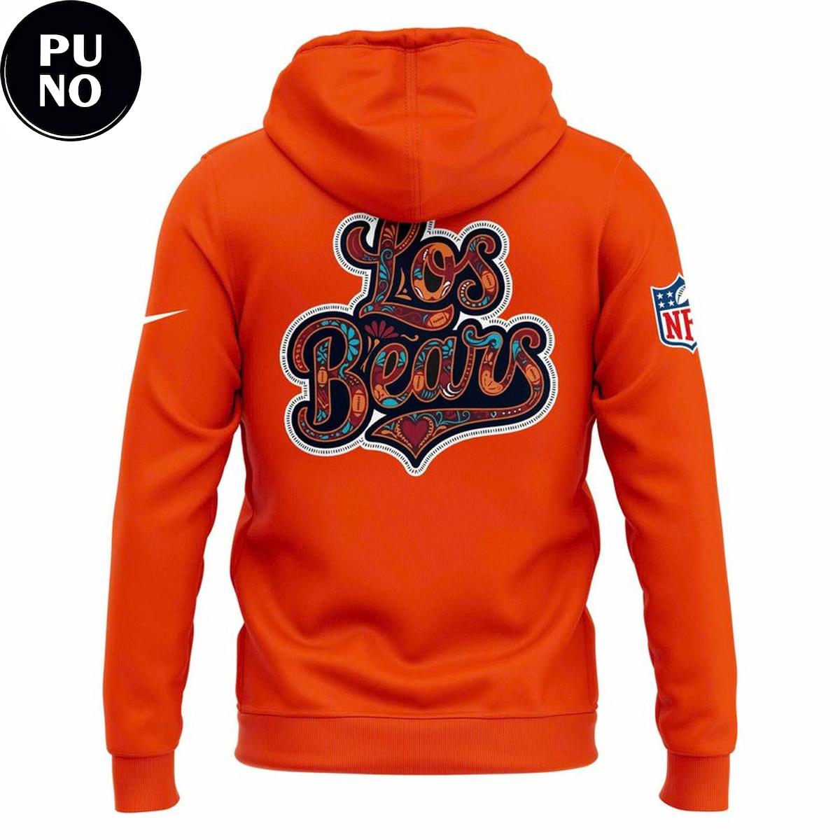 Chicago Bears 2026 Latino Heritage Month Los Bears Hoodie T-Shirt