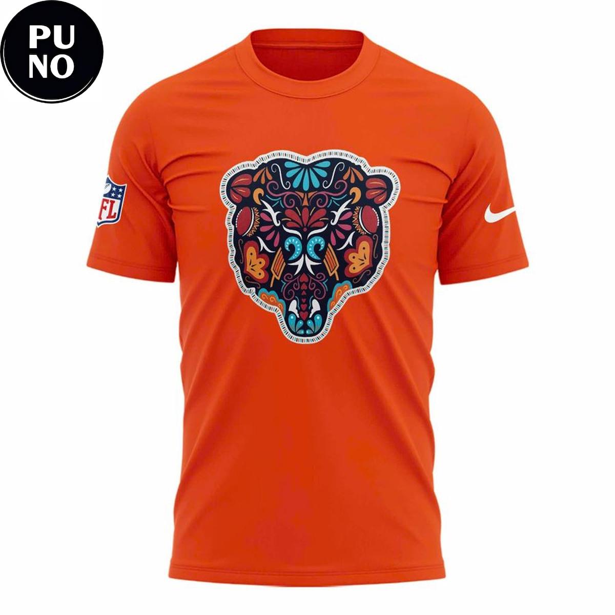 Chicago Bears 2026 Latino Heritage Month Los Bears Hoodie T-Shirt