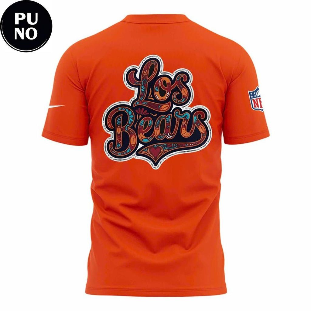 Chicago Bears 2026 Latino Heritage Month Los Bears Hoodie T-Shirt
