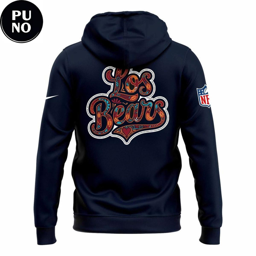 Chicago Bears 2026 Latino Heritage Month Los Bears Hoodie T-Shirt