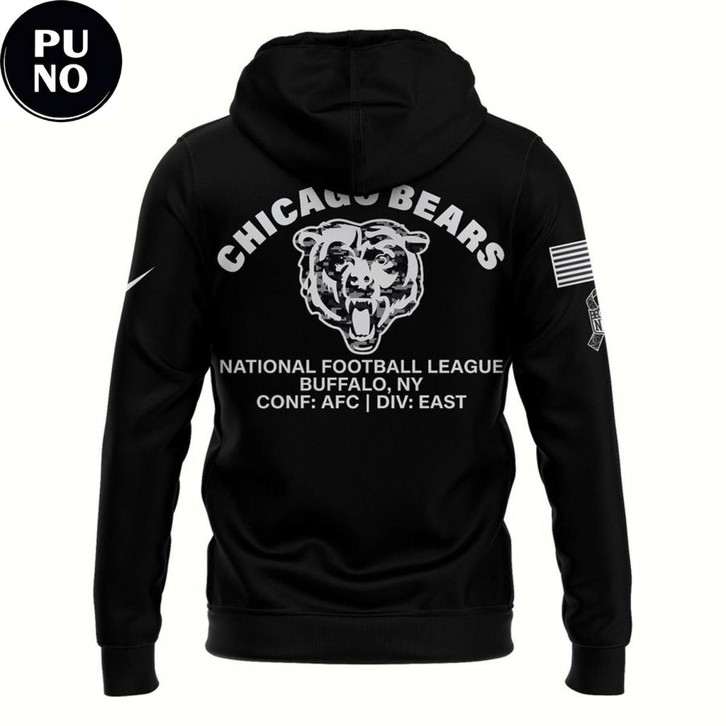 Chicago Bears 2026 NFL Salute to Service Hoodie T-Shirt