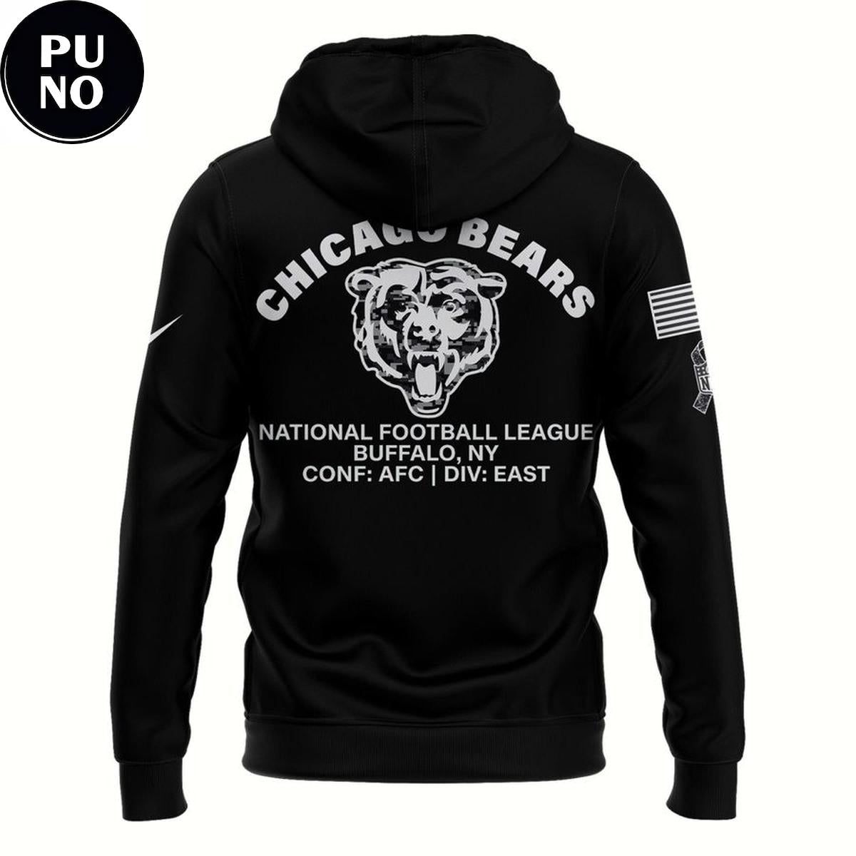 Chicago Bears 2026 NFL Salute to Service Hoodie T-Shirt