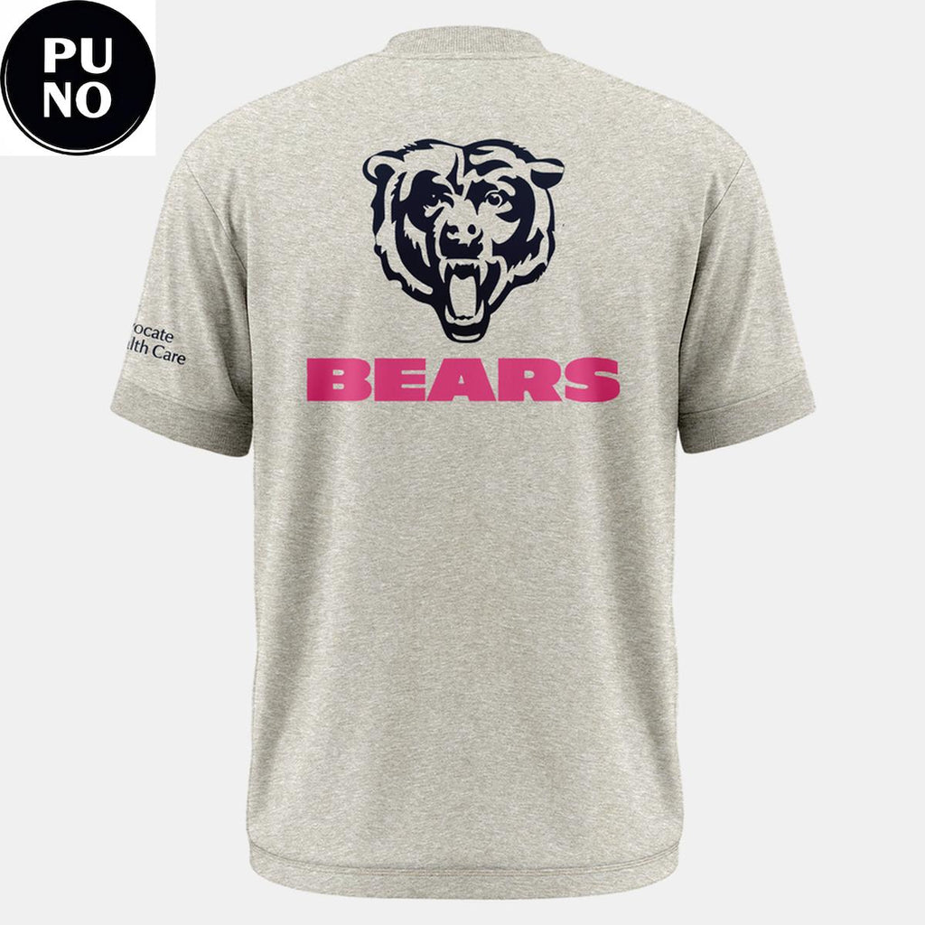 Chicago Bears 2026 Real Bears Fans Wear Pink T-Shirt