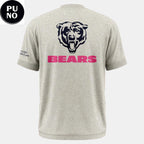 Chicago Bears 2026 Real Bears Fans Wear Pink T-Shirt