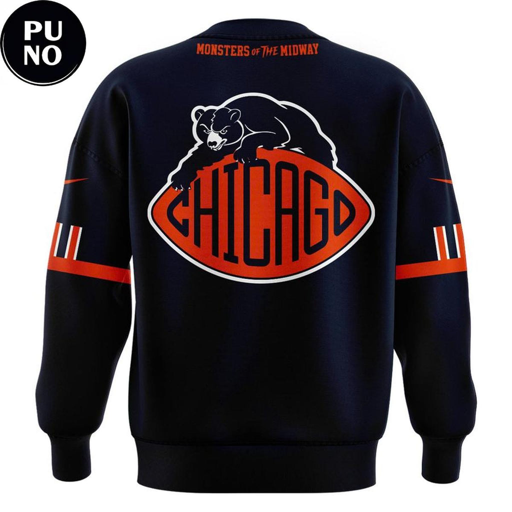 Chicago Bears 2026 Return of the Monsters Custom Number Hoodie T-Shirt