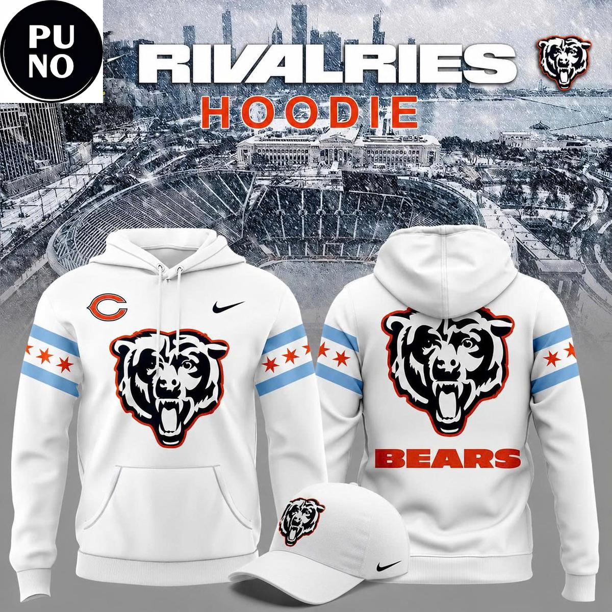 Chicago Bears 2026 Rivalries Uniform Hoodie T-Shirt
