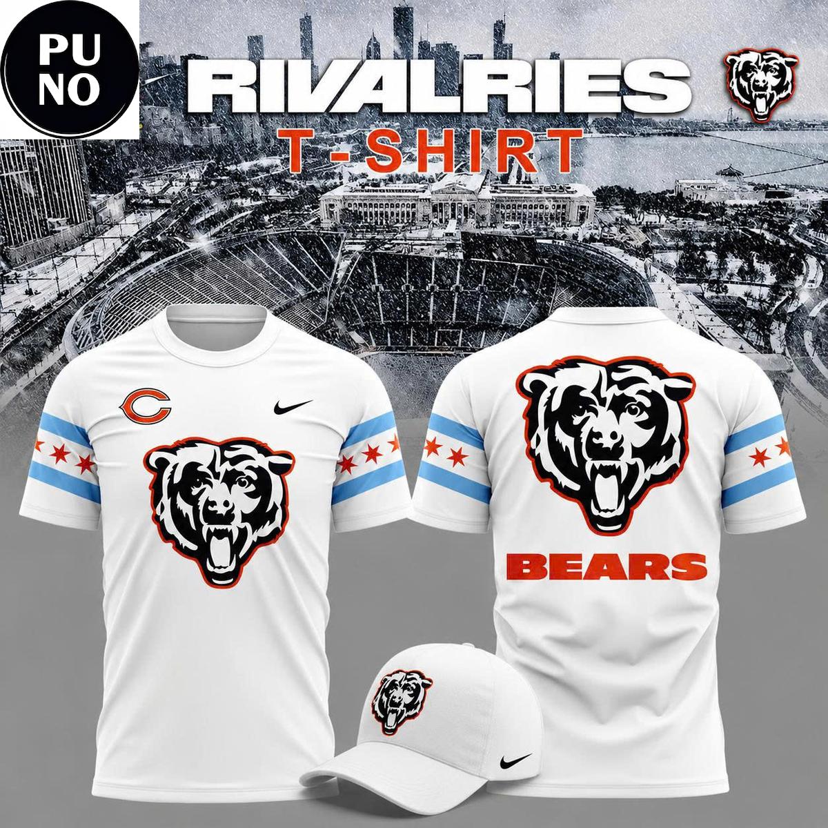 Chicago Bears 2026 Rivalries Uniform Hoodie T-Shirt