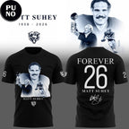 Chicago Bears Forever Matt Suhey 1958-2026 T-Shirt