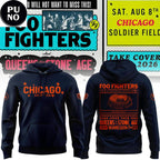 Chicago Bears x Foo Fighters Tour 2026 Hoodie T-Shirt