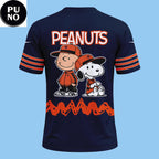 Chicago Bears x Peanuts Night 2026 Personalized Football Jersey