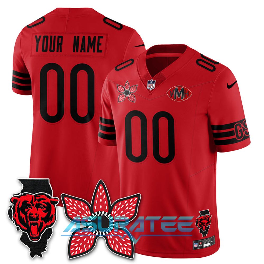 Chicago Bears x Stranger Things 5 Limited Custom Jersey
