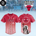 Chicago Bulls 2026 No Kings Freedom Runs The Field Baseball Jersey