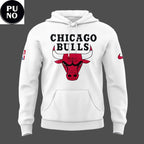 Chicago Bulls Rose Forever 1 White Hoodie Shirt