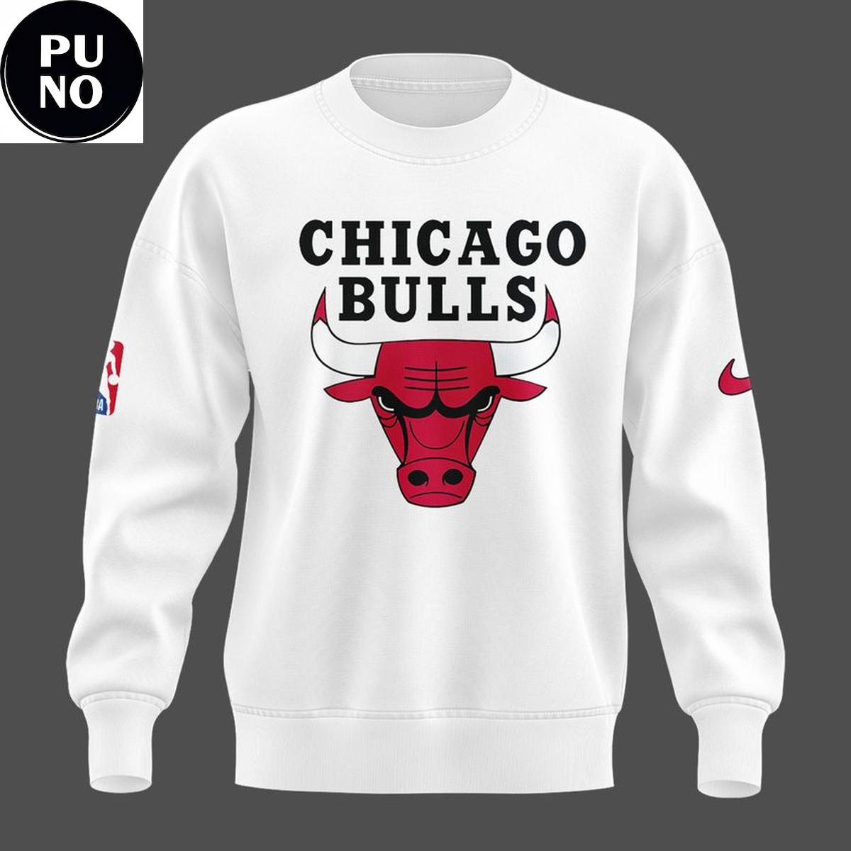 Chicago Bulls Rose Forever 1 White Hoodie Shirt