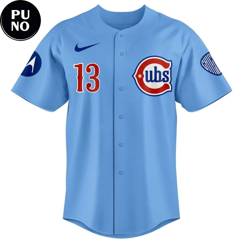 Chicago Cubs 2026 CM Punk #13 Baseball Jersey