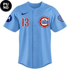 Chicago Cubs 2026 CM Punk #13 Baseball Jersey