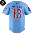 Chicago Cubs 2026 CM Punk #13 Baseball Jersey