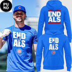 Chicago Cubs 2026 End ALS Hoodie T-Shirt