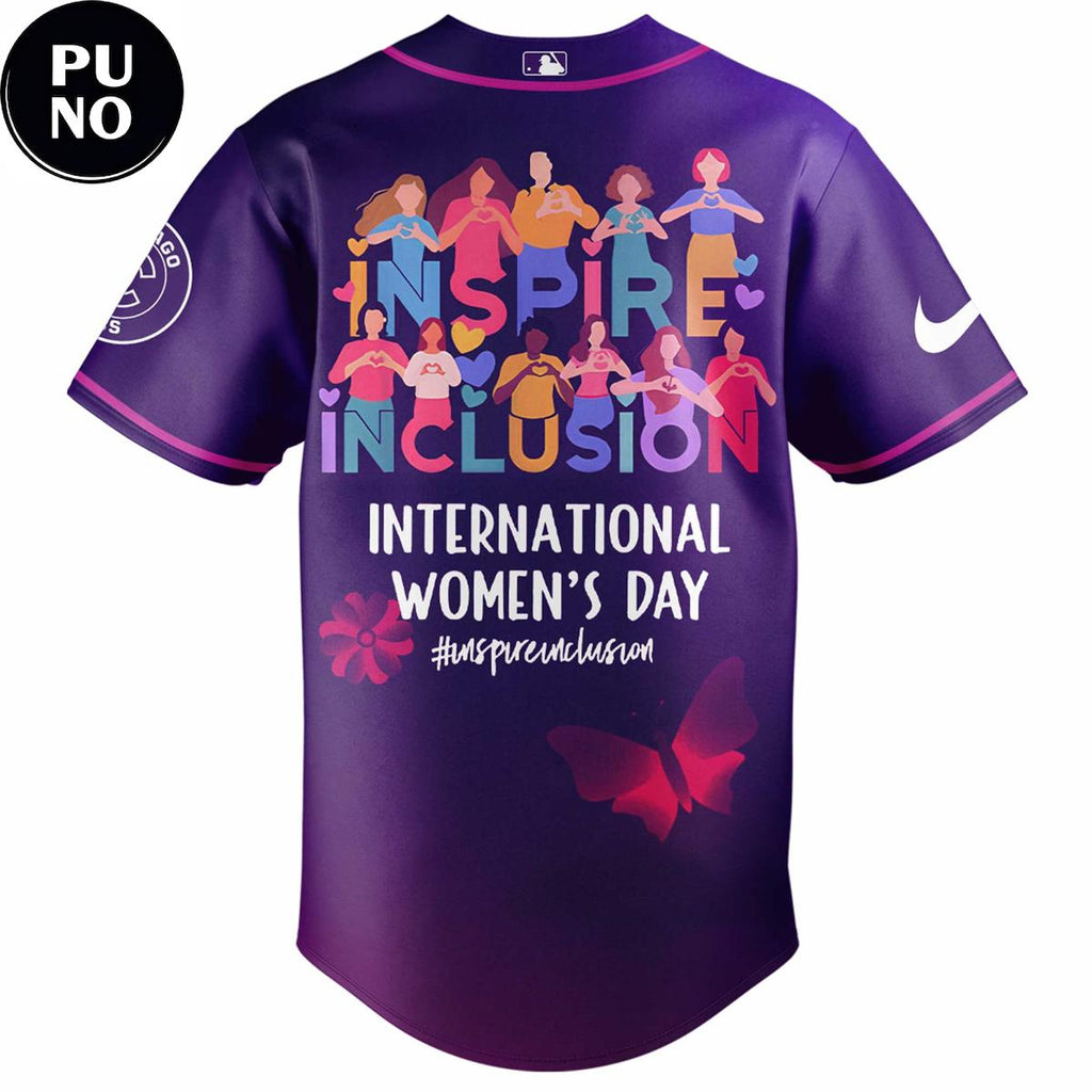 Chicago Cubs Happy International Women’s Day 2026 Baseball Jersey
