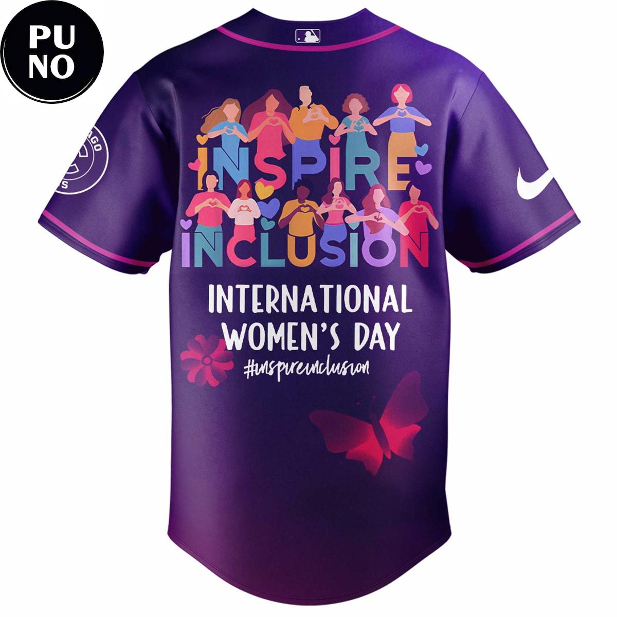 Chicago Cubs Happy International Women’s Day 2026 Baseball Jersey