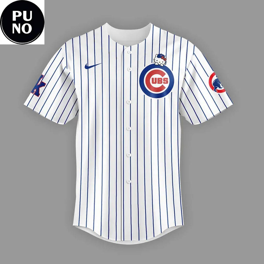 Chicago Cubs x Hello Kitty Night 2026 Baseball Jersey