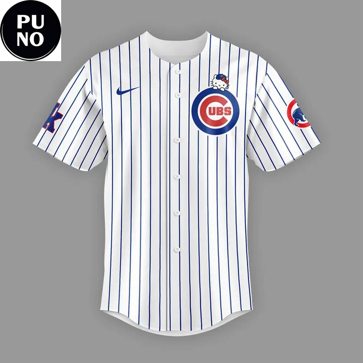 Chicago Cubs x Hello Kitty Night 2026 Baseball Jersey