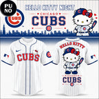 Chicago Cubs x Hello Kitty Night 2026 Baseball Jersey