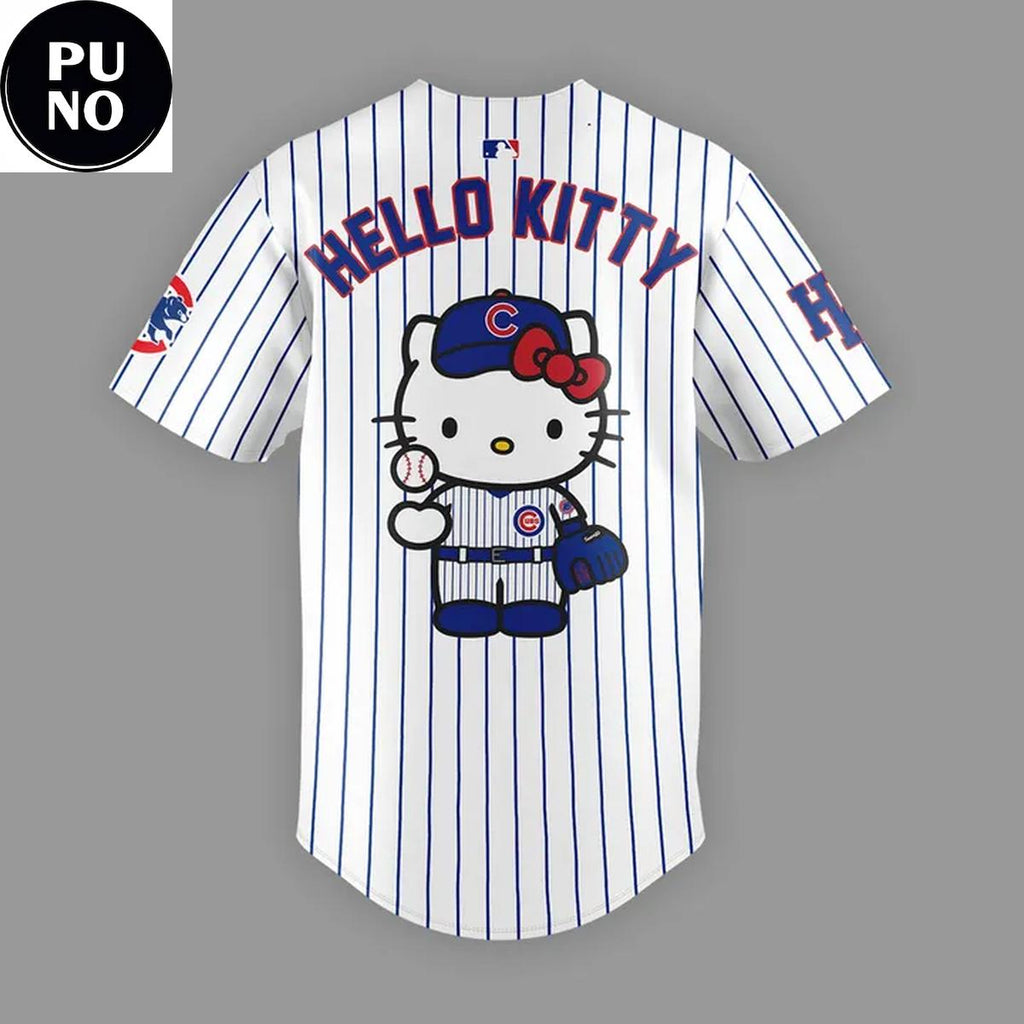 Chicago Cubs x Hello Kitty Night 2026 Baseball Jersey