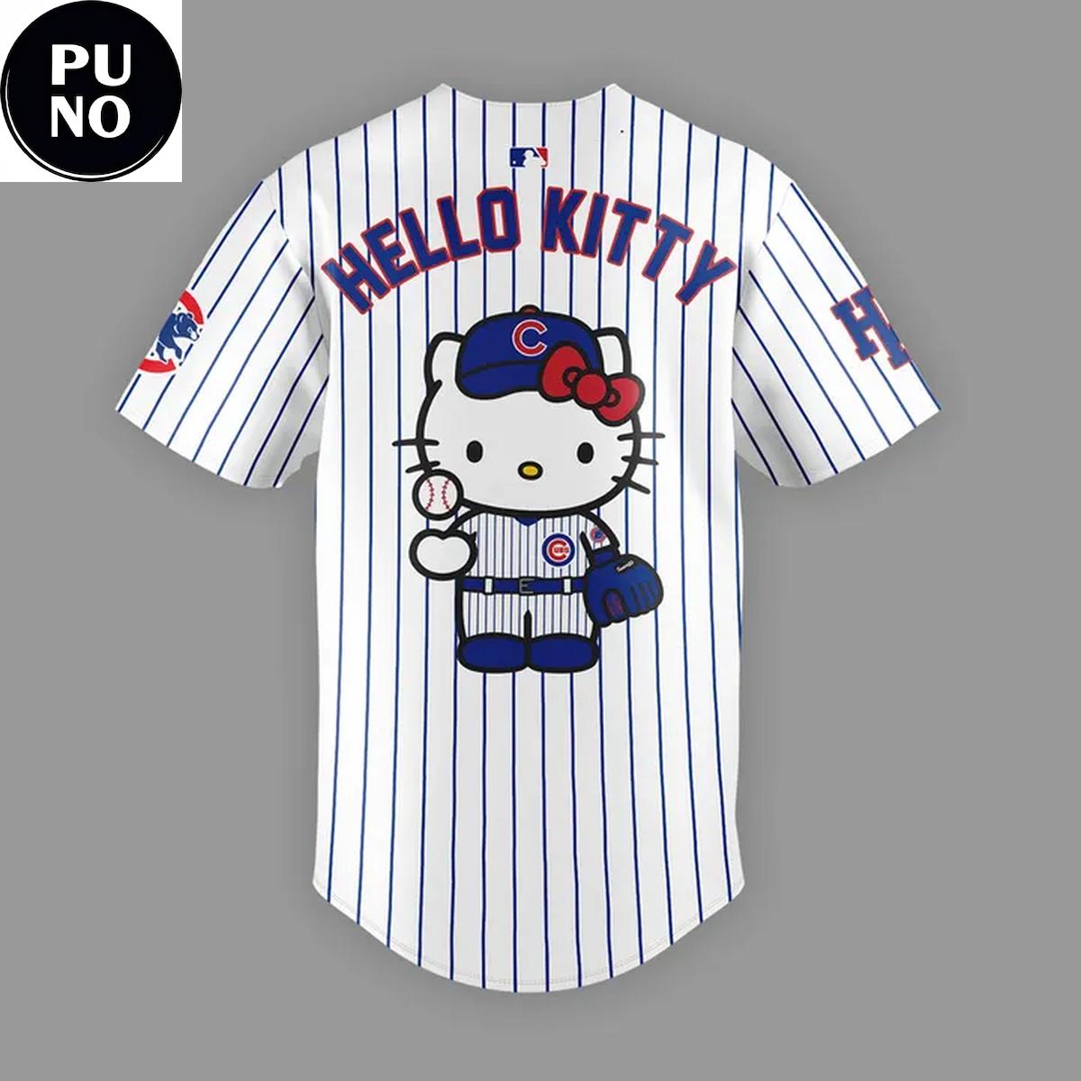 Chicago Cubs x Hello Kitty Night 2026 Baseball Jersey
