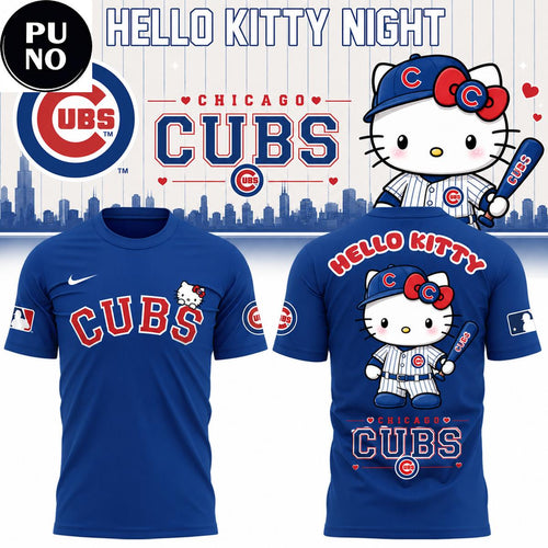 Chicago Cubs x Hello Kitty Night 2026 T-Shirt