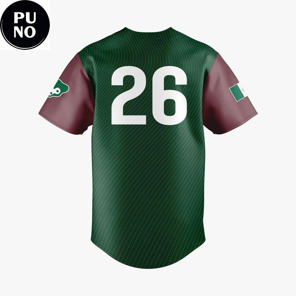 Chicago Cubs x Mexican Heritage Night 2026 Personalized Baseball Jersey