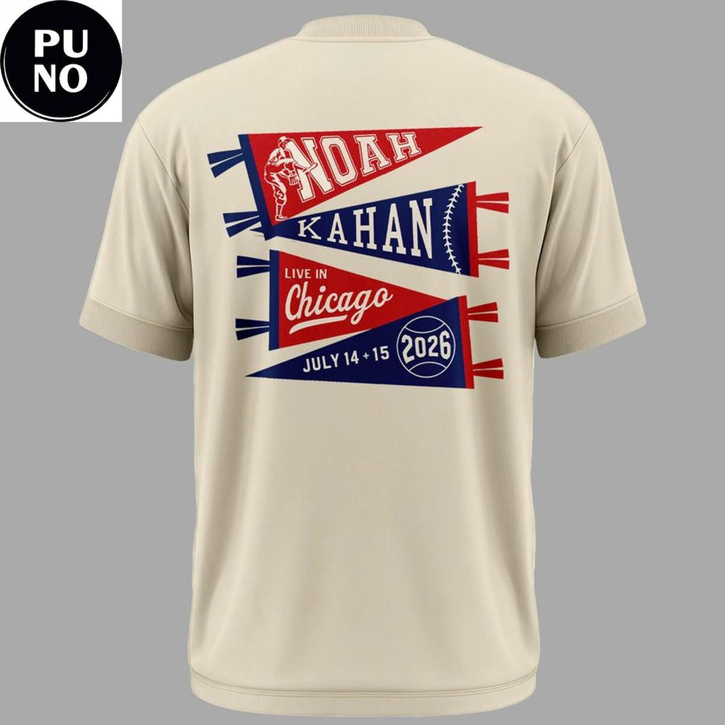 Chicago Cubs x Noah Kahan at Wrigley Field 2026 T-Shirt