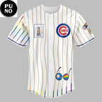 Chicago Cubs x Pride Night 2026 Personalized Baseball Jersey