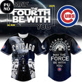 Chicago Cubs x Star Wars Night 2026 May the Force Be With You Baseball Jersey