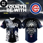Chicago Cubs x Star Wars Night 2026 May the Force Be With You Baseball Jersey