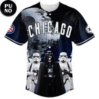 Chicago Cubs x Star Wars Night 2026 May the Force Be With You Baseball Jersey