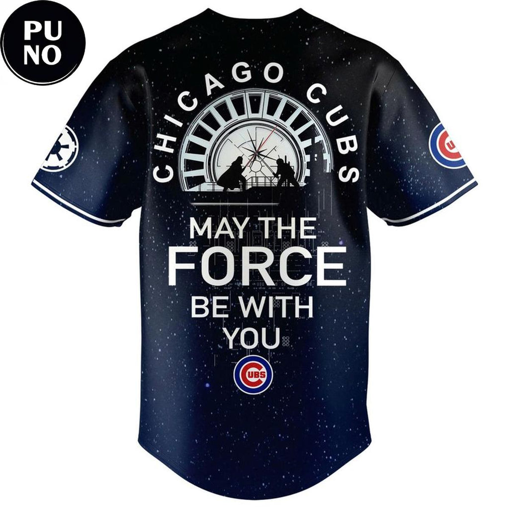 Chicago Cubs x Star Wars Night 2026 May the Force Be With You Baseball Jersey