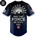 Chicago Cubs x Star Wars Night 2026 May the Force Be With You Baseball Jersey
