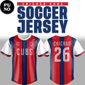 Chicago Cubs x US Soccer 2026 Personalized Baseball Jersey