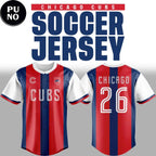 Chicago Cubs x US Soccer 2026 Personalized Baseball Jersey