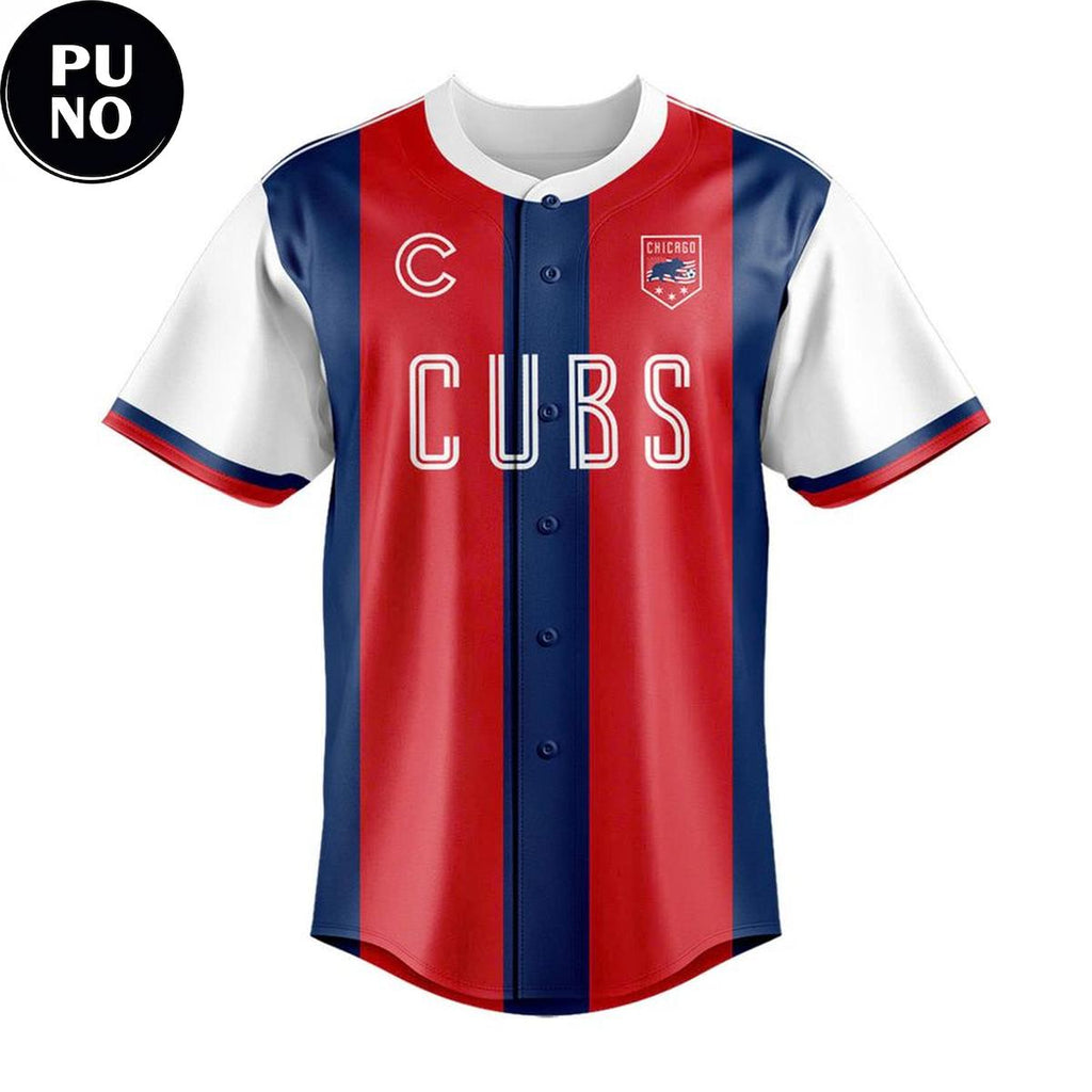 Chicago Cubs x US Soccer 2026 Personalized Baseball Jersey