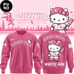 Chicago White Sox x Hello Kitty Night 2026 Pink Hoodie Shirt