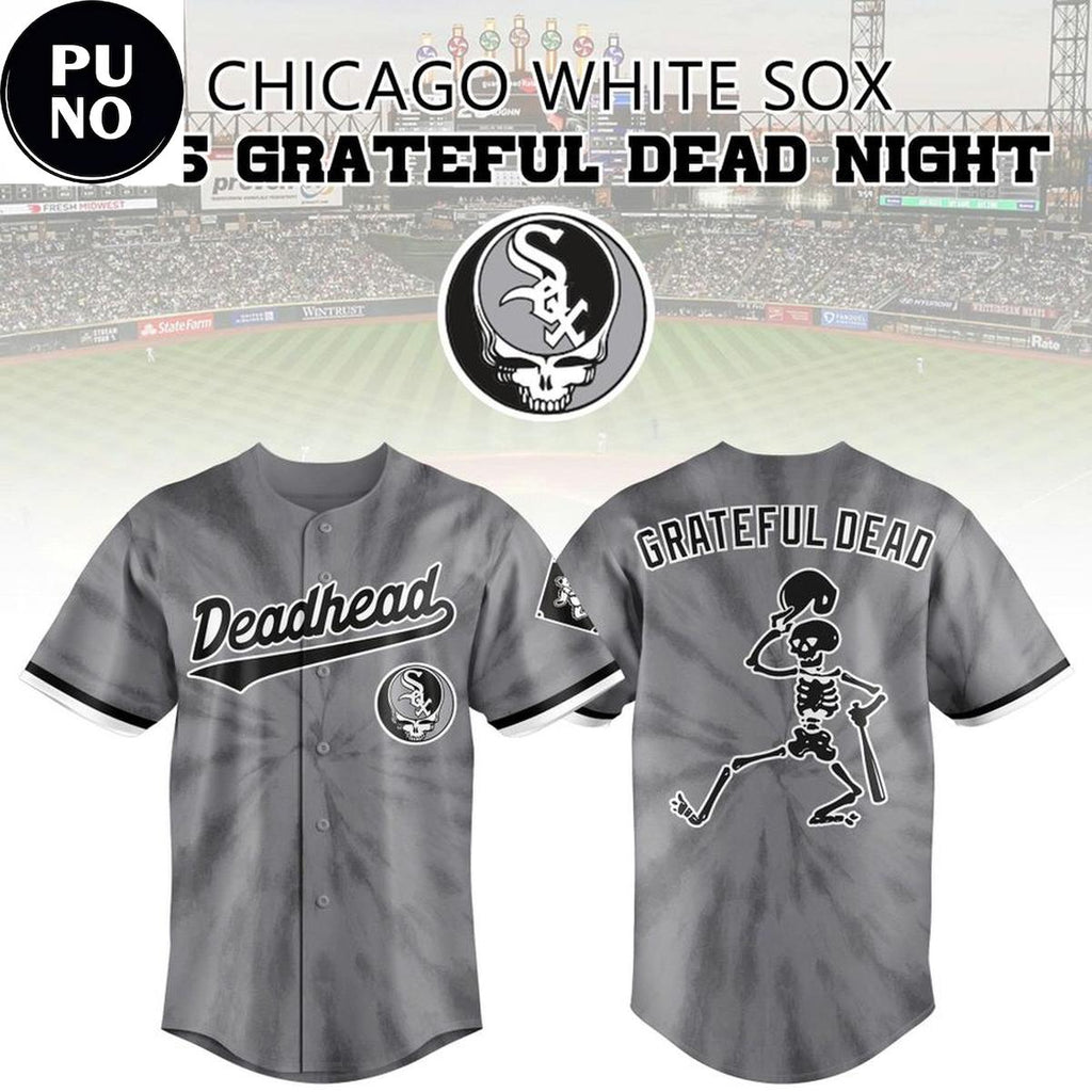 Chicago White Sox x Grateful Dead Night 2026 Baseball Jersey