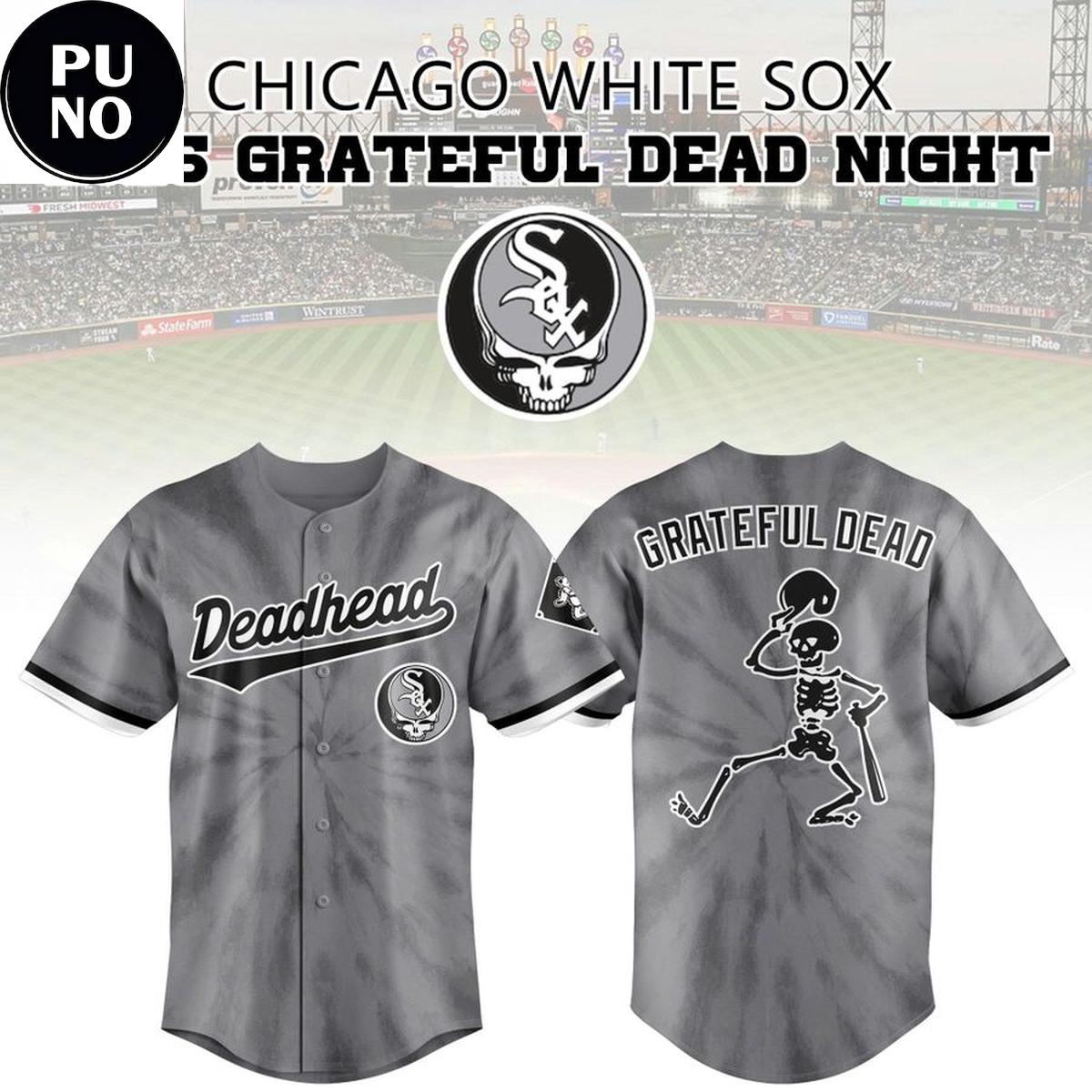 Chicago White Sox x Grateful Dead Night 2026 Baseball Jersey