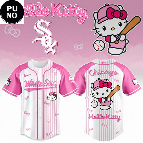 Chicago White Sox x Hello Kitty Night 2026 Baseball Jersey