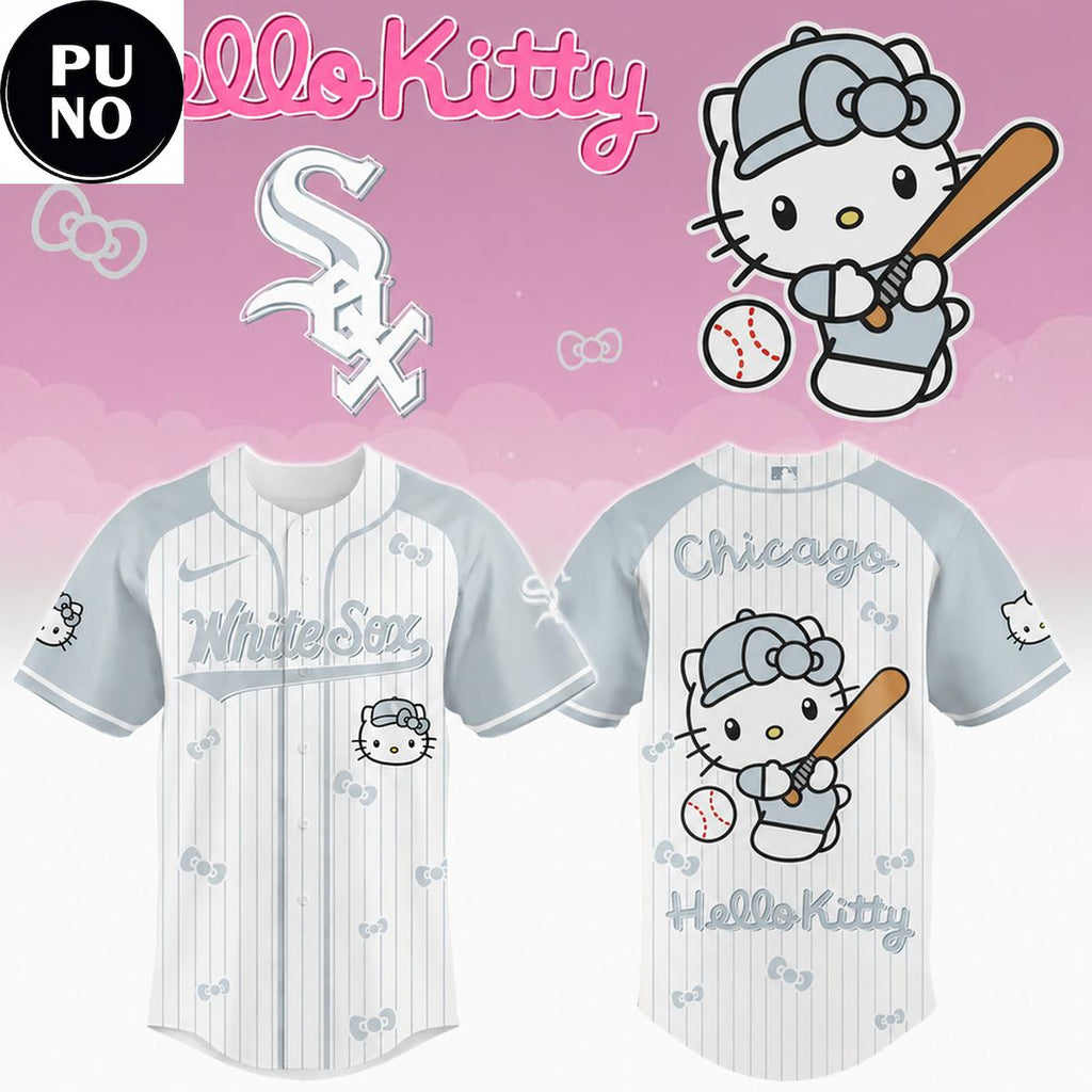 Chicago White Sox x Hello Kitty Night 2026 Baseball Jersey