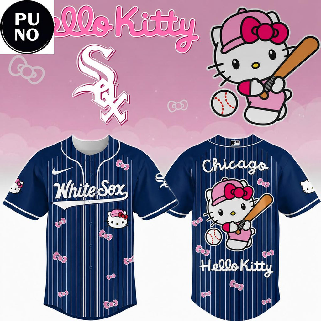 Chicago White Sox x Hello Kitty Night 2026 Baseball Jersey